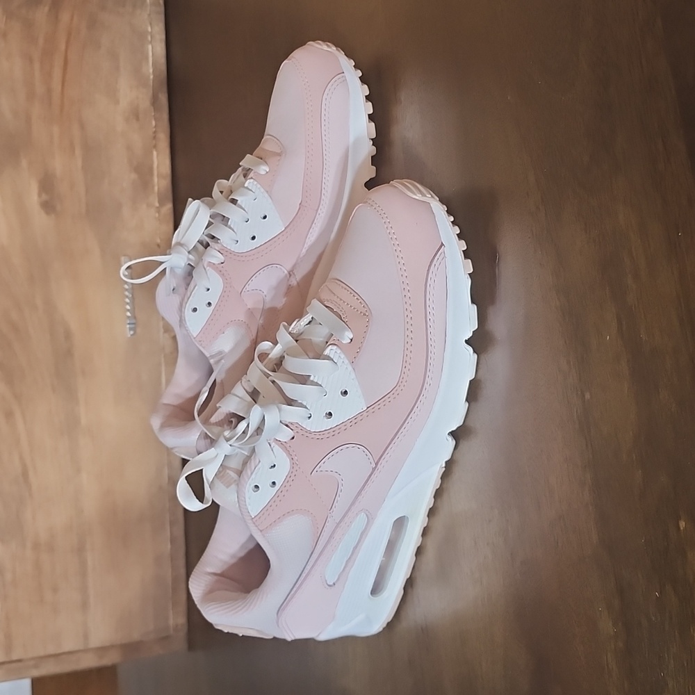 Nike Women's Air Max 90 BRLY ROSE/SUMMIT WHT/PNK